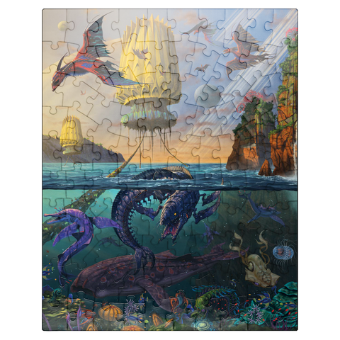 puzzleplate Cyris Alien World - Vincent Hie 100 Jigsaw Puzzle