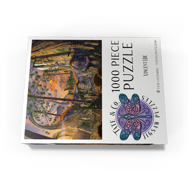 Brachiosaurus Family Dinosaurs - Vincent Hie 1000 Jigsaw Puzzle box view3