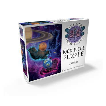 Cosmic Kittens Space - Vincent Hie 1000 Jigsaw Puzzle box view2