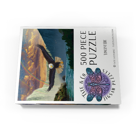 Niagara Falls Eagle - Vincent Hie 500 Jigsaw Puzzle box view3