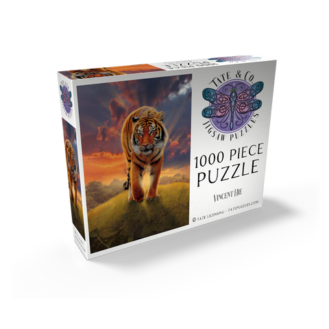 Rising Tiger - Vincent Hie 1000 Jigsaw Puzzle box view2