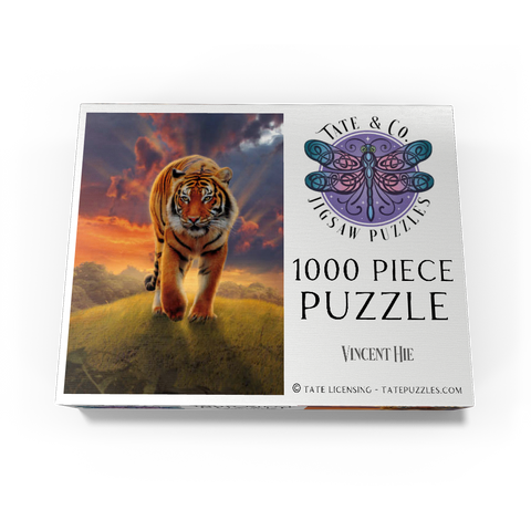 Rising Tiger - Vincent Hie 1000 Jigsaw Puzzle box view3