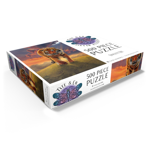 Rising Tiger - Vincent Hie 500 Jigsaw Puzzle box view1
