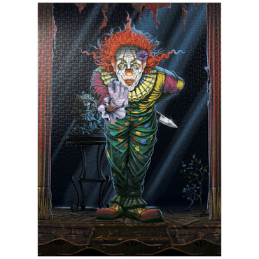 puzzleplate Surprise Horror Clown - Vincent Hie 1000 Jigsaw Puzzle