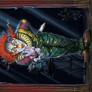 Surprise Horror Clown - Vincent Hie 1000 Jigsaw Puzzle 3D Modell