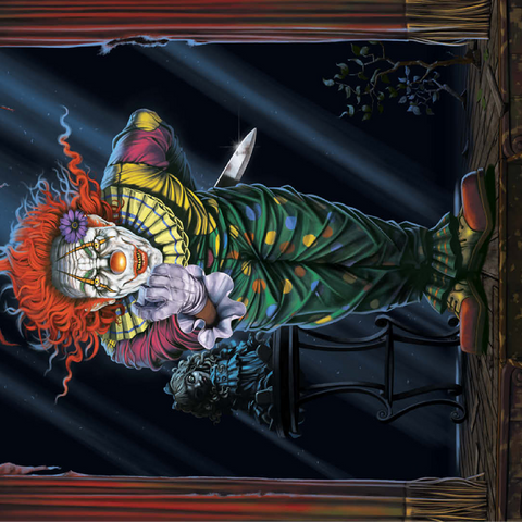 Surprise Horror Clown - Vincent Hie 100 Jigsaw Puzzle 3D Modell