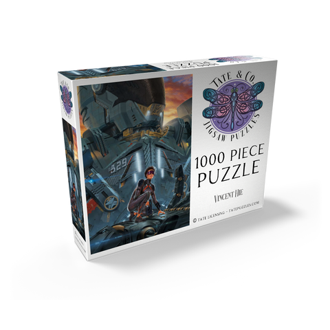 Searchlight Giant Robot - Vincent Hie 1000 Jigsaw Puzzle box view2