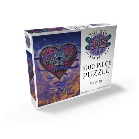 Heart and Key - Vincent Hie 1000 Jigsaw Puzzle box view2
