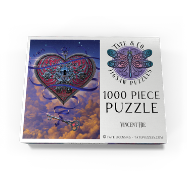 Heart and Key - Vincent Hie 1000 Jigsaw Puzzle box view3