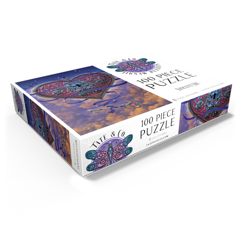 Heart and Key - Vincent Hie 100 Jigsaw Puzzle box view1