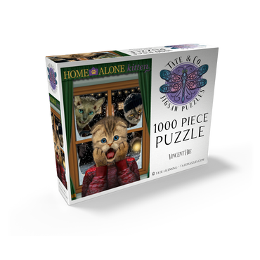 Home Alone Kitten Movie Cats - Vincent Hie 1000 Jigsaw Puzzle box view2