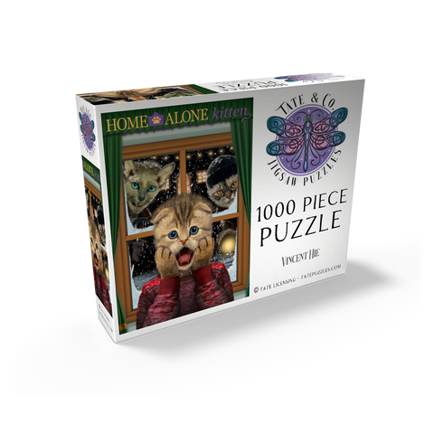 Home Alone Kitten Movie Cats - Vincent Hie 1000 Jigsaw Puzzle box view2