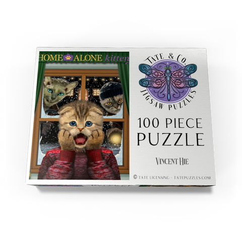 Home Alone Kitten Movie Cats - Vincent Hie 100 Jigsaw Puzzle box view3
