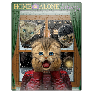puzzleplate Home Alone Kitten Movie Cats - Vincent Hie 100 Jigsaw Puzzle