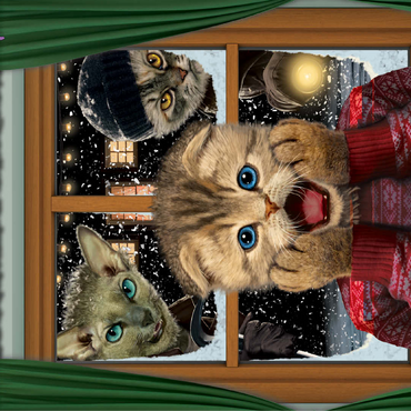 Home Alone Kitten Movie Cats - Vincent Hie 100 Jigsaw Puzzle 3D Modell