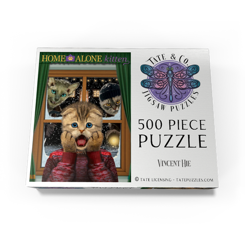 Home Alone Kitten Movie Cats - Vincent Hie 500 Jigsaw Puzzle box view3