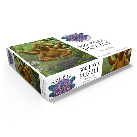 Zen Sloth Meditation - Vincent Hie 500 Jigsaw Puzzle box view1