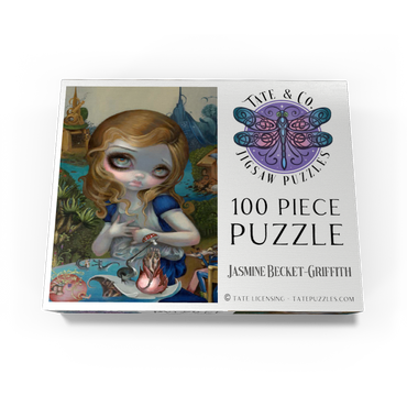 Alice in the Garden of Earthly Delights - Jasmine Becket-Griffith 100 Jigsaw Puzzle box view3