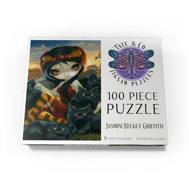 Autumn Kitties - Jasmine Becket-Griffith 100 Jigsaw Puzzle box view3