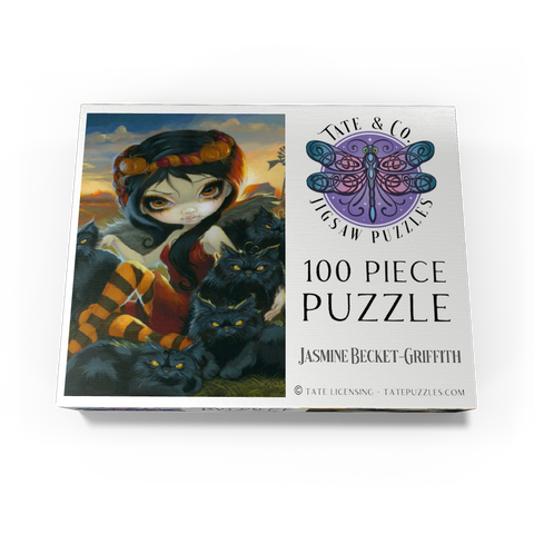 Autumn Kitties - Jasmine Becket-Griffith 100 Jigsaw Puzzle box view3