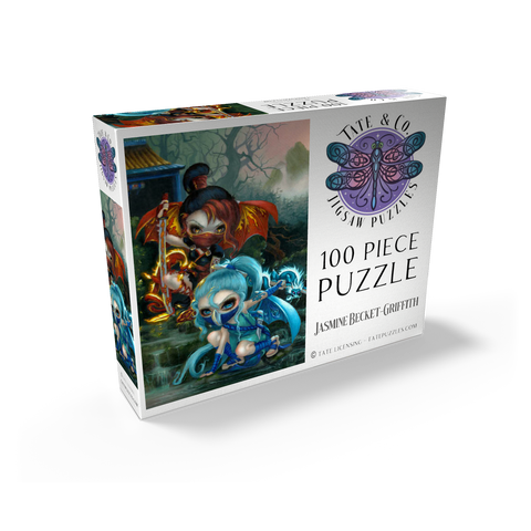 Ninja Dragonlings - Jasmine Becket-Griffith 100 Jigsaw Puzzle box view2