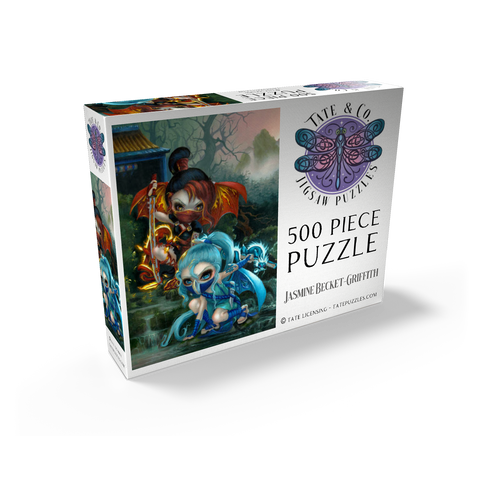 Ninja Dragonlings - Jasmine Becket-Griffith 500 Jigsaw Puzzle box view2