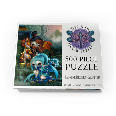 Ninja Dragonlings - Jasmine Becket-Griffith 500 Jigsaw Puzzle box view3