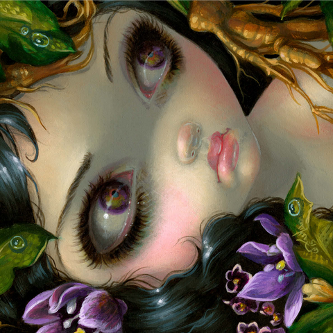 Poisonous Beauties 14 - Jasmine Becket-Griffith 1000 Jigsaw Puzzle 3D Modell