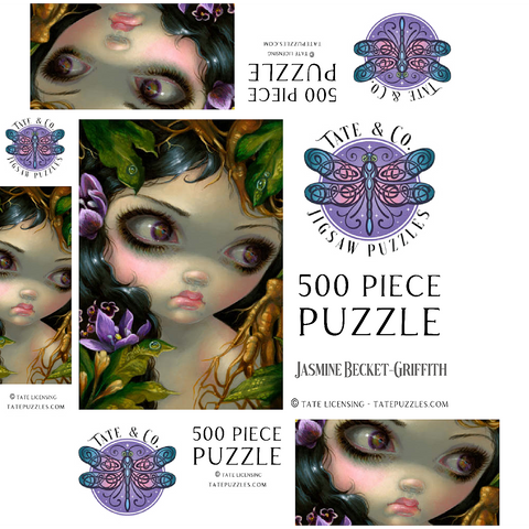 Poisonous Beauties 14 - Jasmine Becket-Griffith 500 Jigsaw Puzzle box 3D Modell