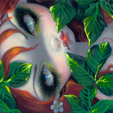 Poisonous Beauties 4 - Jasmine Becket-Griffith 1000 Jigsaw Puzzle 3D Modell