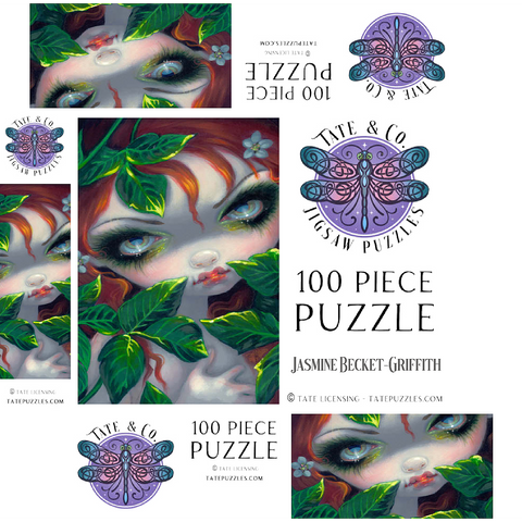 Poisonous Beauties 4 - Jasmine Becket-Griffith 100 Jigsaw Puzzle box 3D Modell