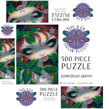 Poisonous Beauties 4 - Jasmine Becket-Griffith 500 Jigsaw Puzzle box 3D Modell
