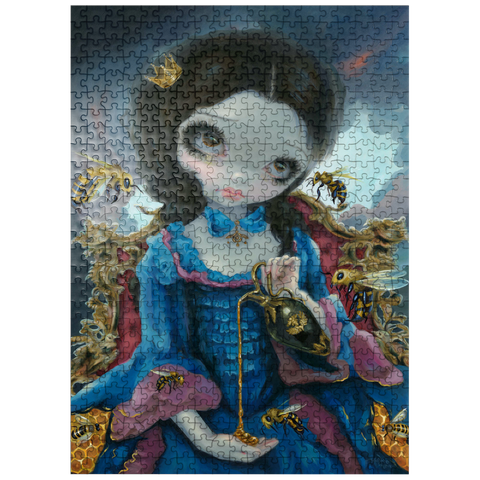 puzzleplate Queen of Bees - Jasmine Becket-Griffith 500 Jigsaw Puzzle