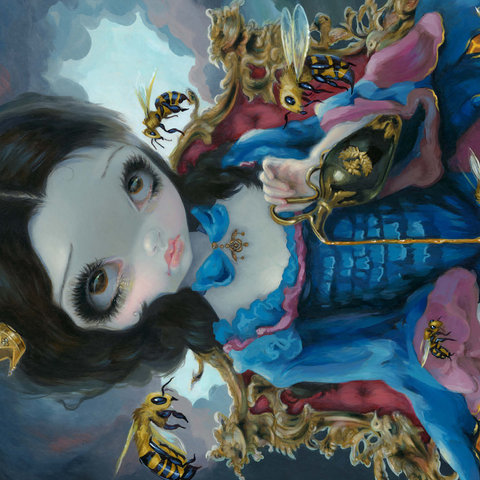 Queen of Bees - Jasmine Becket-Griffith 500 Jigsaw Puzzle 3D Modell