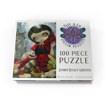 Red Riding Hood's Picnic - Jasmine Becket-Griffith 100 Jigsaw Puzzle box view3