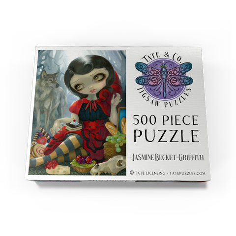 Red Riding Hood's Picnic - Jasmine Becket-Griffith 500 Jigsaw Puzzle box view3