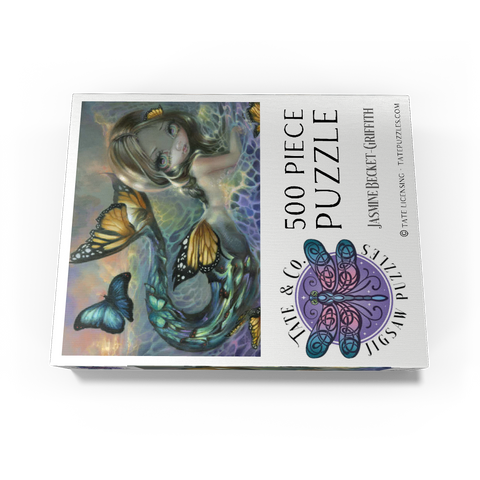 Sea Monarch Mermaid - Jasmine Becket-Griffith 500 Jigsaw Puzzle box view3