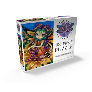 Sunflower Fairy with Bee - Jasmine Becket-Griffith 100 Jigsaw Puzzle box view2