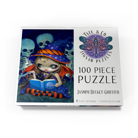 Skeleton Magic Halloween Fairy - Jasmine Becket-Griffith 100 Jigsaw Puzzle box view3