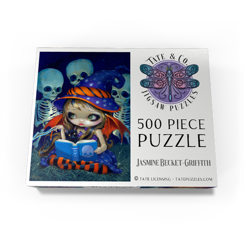 Skeleton Magic Halloween Fairy - Jasmine Becket-Griffith 500 Jigsaw Puzzle box view3