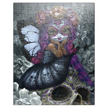 puzzleplate Day of the Dead Fairy - Jasmine Becket-Griffith 100 Jigsaw Puzzle