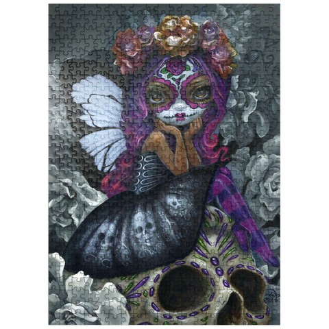 puzzleplate Day of the Dead Fairy - Jasmine Becket-Griffith 500 Jigsaw Puzzle