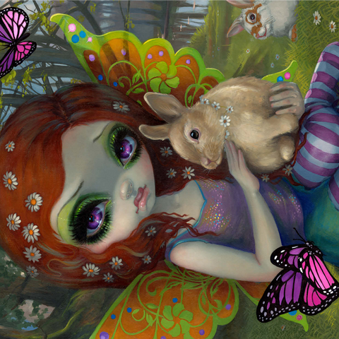Spring Fairy - Jasmine Becket-Griffith 1000 Jigsaw Puzzle 3D Modell