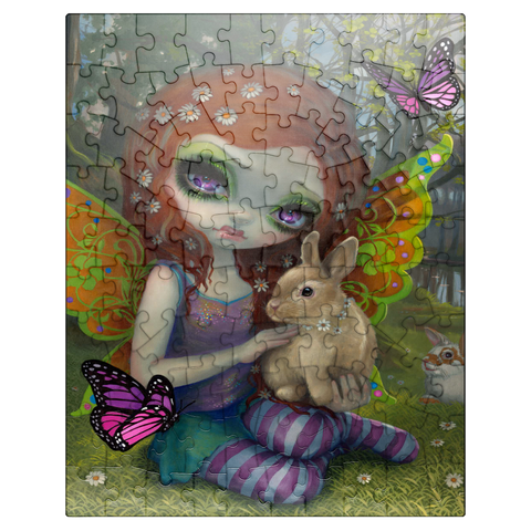 puzzleplate Spring Fairy - Jasmine Becket-Griffith 100 Jigsaw Puzzle