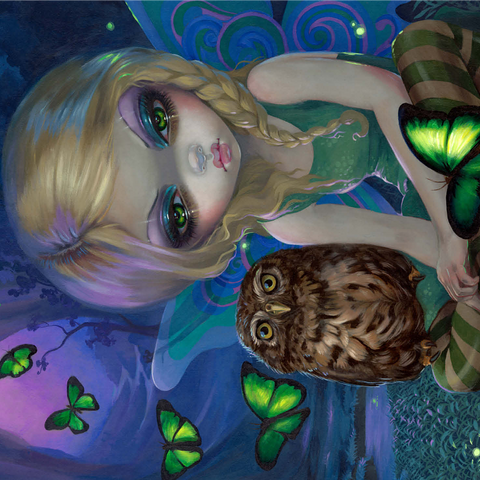 Summer Fairy - Jasmine Becket-Griffith 1000 Jigsaw Puzzle 3D Modell