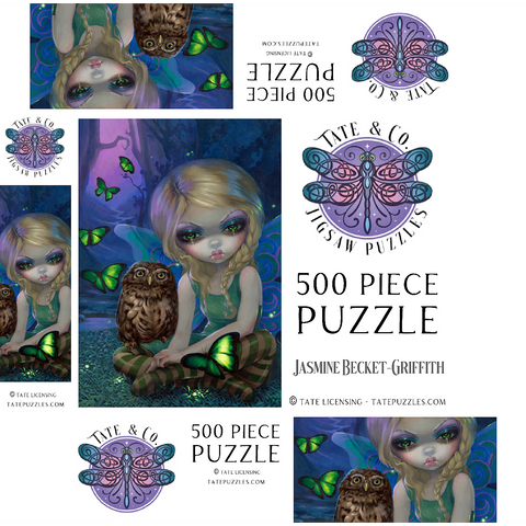 Summer Fairy - Jasmine Becket-Griffith 500 Jigsaw Puzzle box 3D Modell
