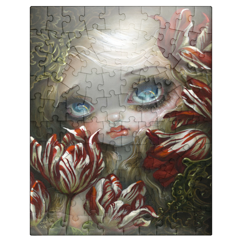 puzzleplate The Language of Flowers 4 - Jasmine Becket-Griffith 100 Jigsaw Puzzle