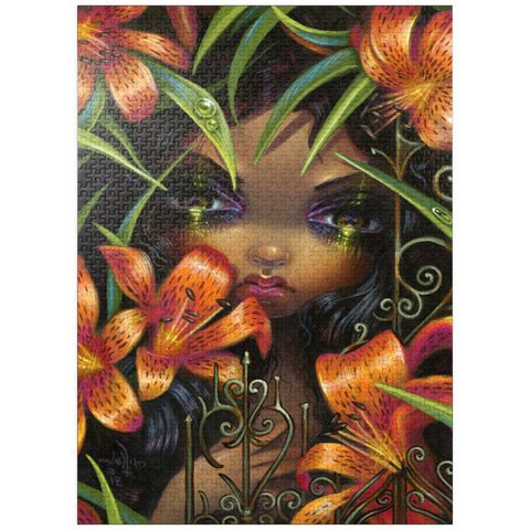 puzzleplate The Language of Flowers 5 - Jasmine Becket-Griffith 1000 Jigsaw Puzzle