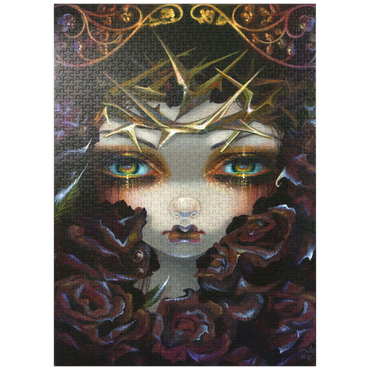 puzzleplate The Language of Flowers 6 - Jasmine Becket-Griffith 1000 Jigsaw Puzzle
