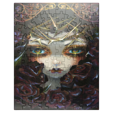 puzzleplate The Language of Flowers 6 - Jasmine Becket-Griffith 100 Jigsaw Puzzle
